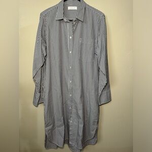 Everlane Long Sleeve Stripe Dress